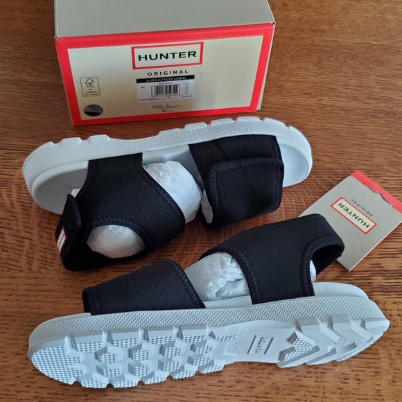 Hunter Original Outdoor Sandals - black - Picture 9 of 11